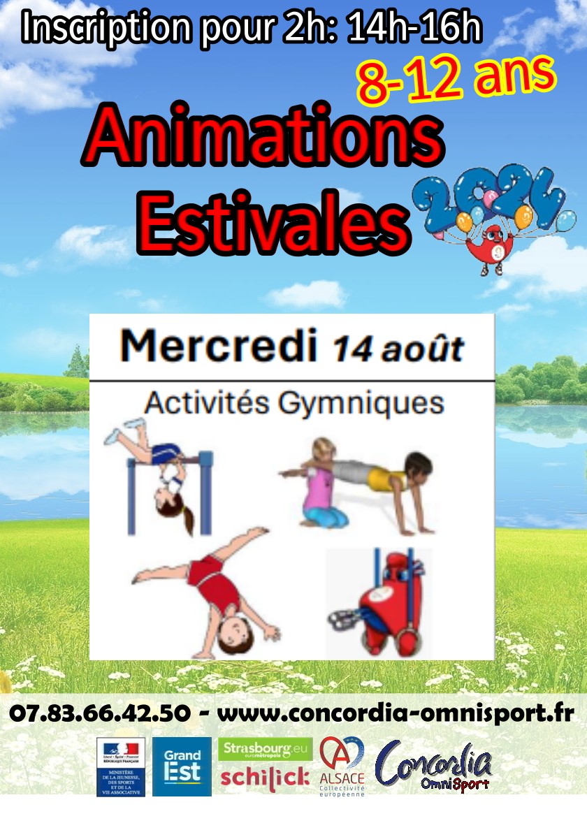 Animation Mer 14 aout (8-12)