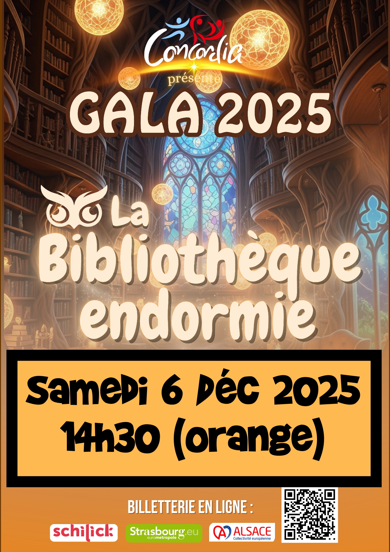 Gala 2025 - Sam 6 Dec - 14h30 (Orange)
