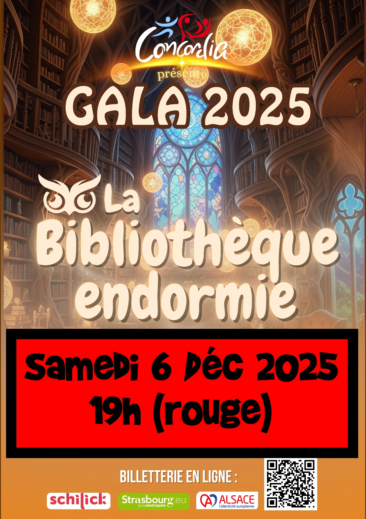 Gala 2025 - Sam 6 Dec - 19h (Rouge)